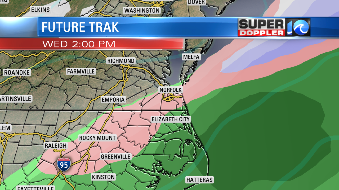 FUTURE TRAK FORECAST- EARLY AFTERNOON