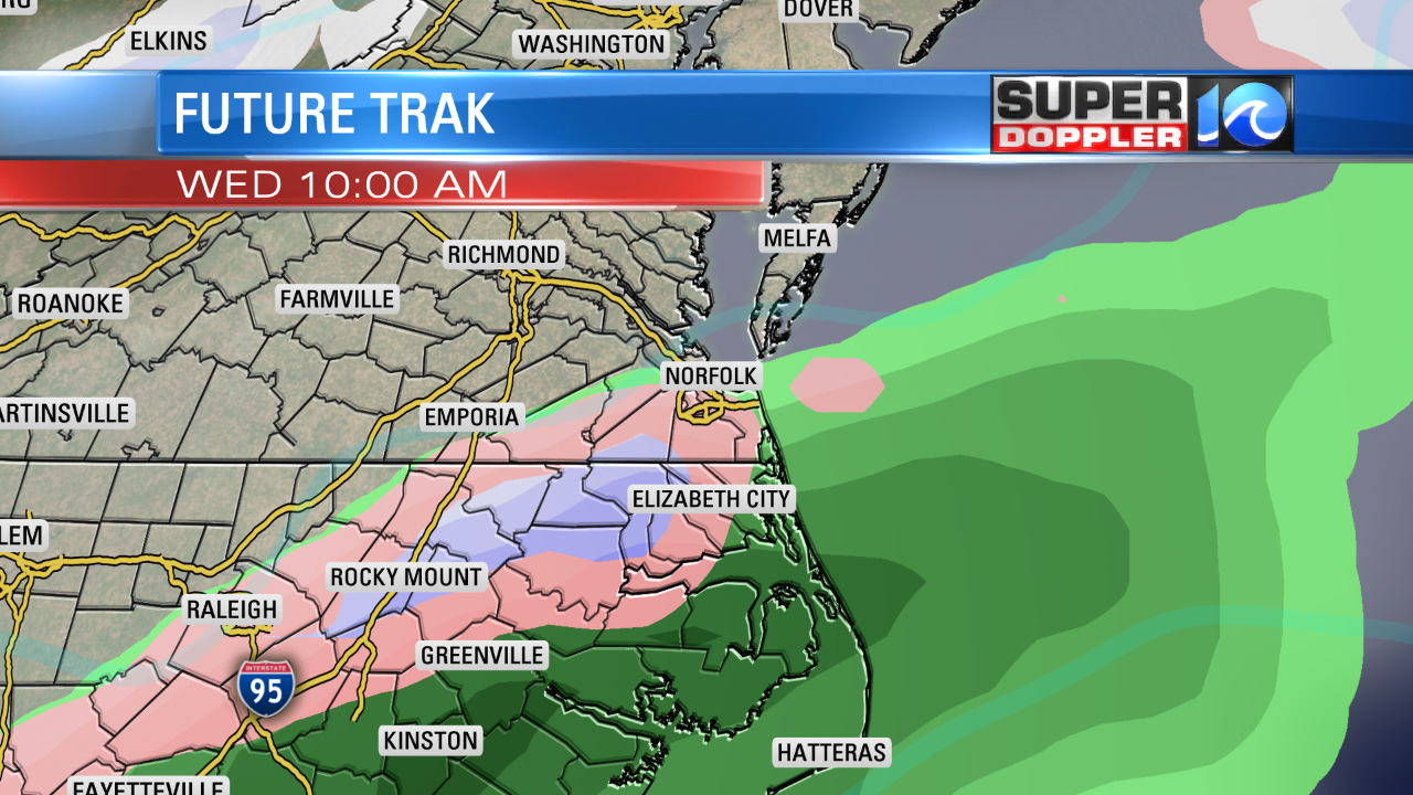 FUTURE TRAK FORECAST- MID MORNING