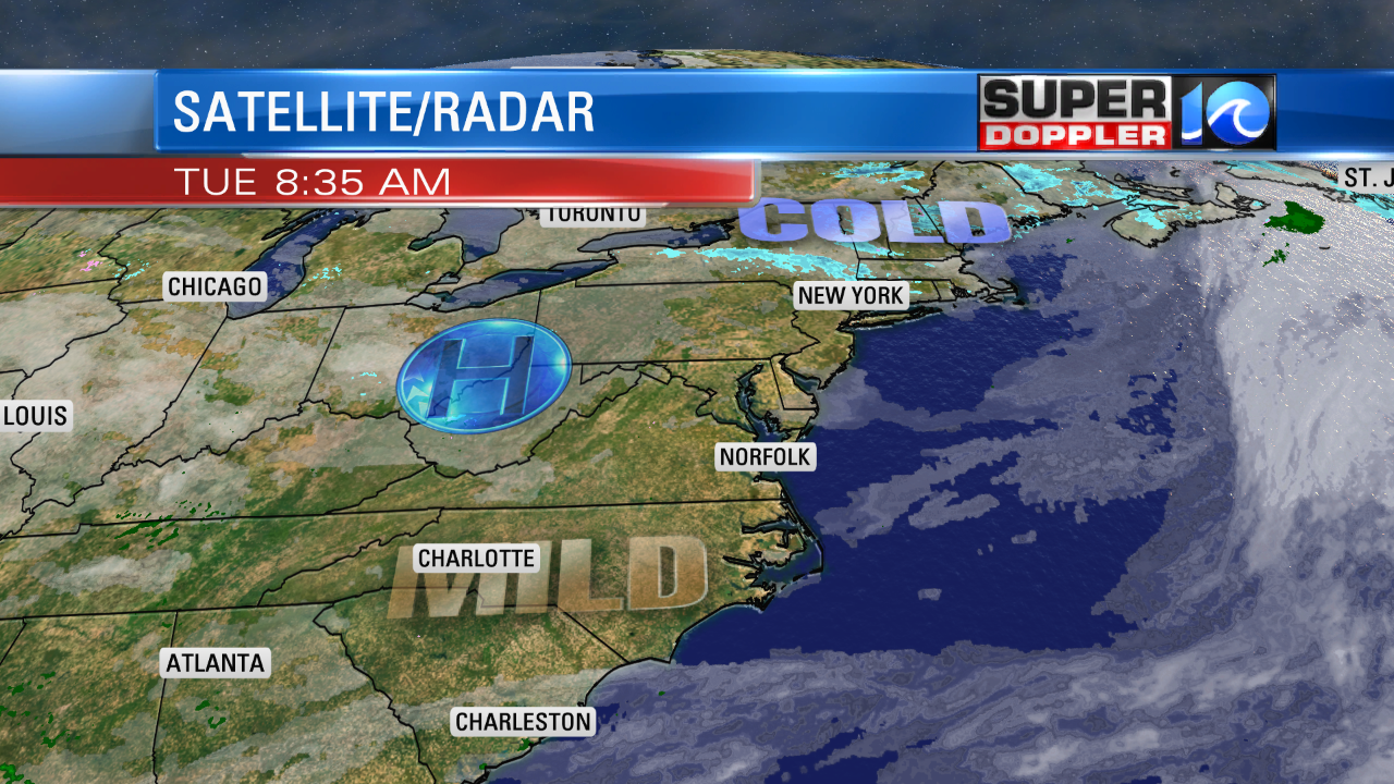 Regional Weather Map