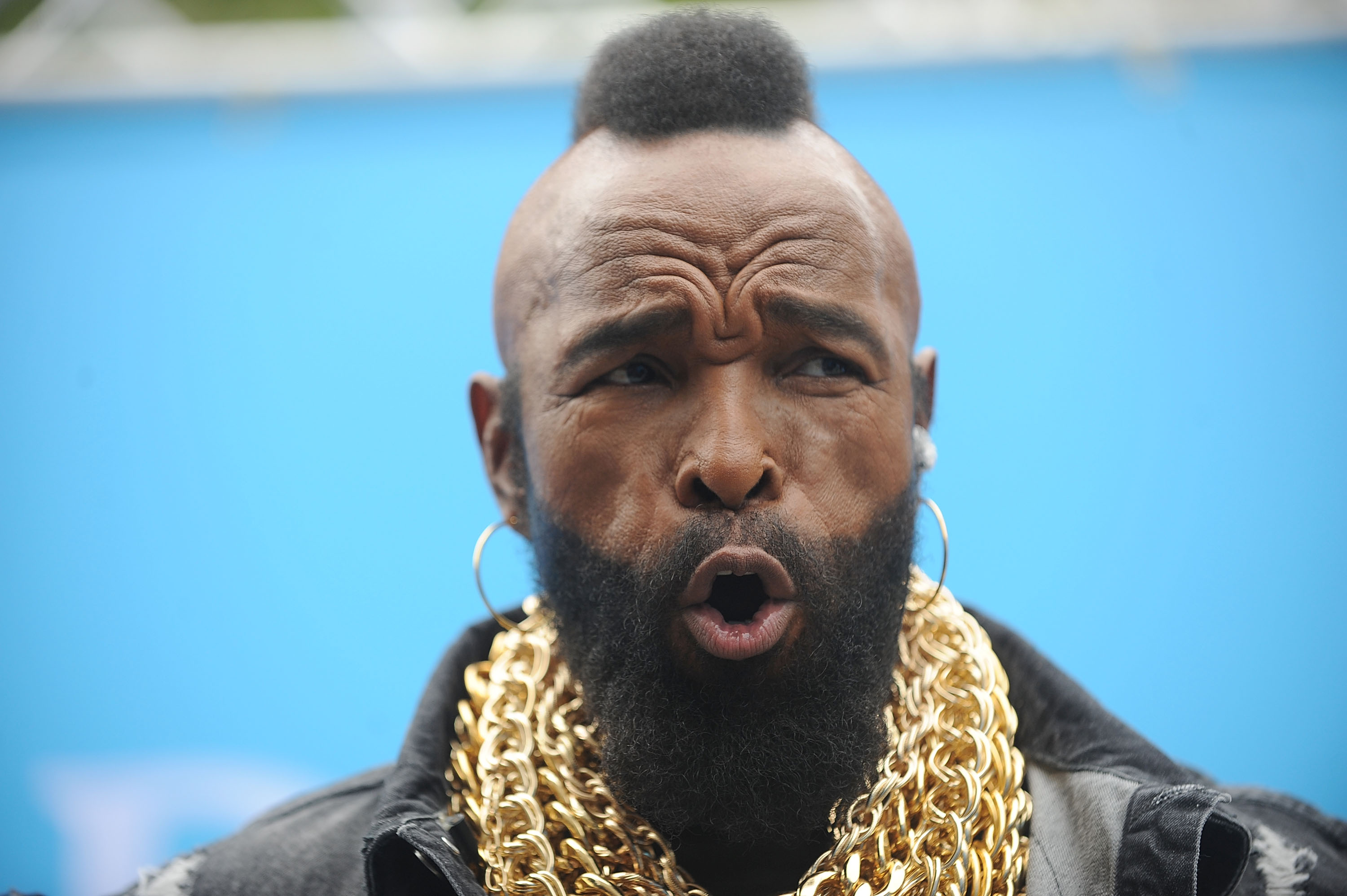 Mr. T And Nik Wallenda Celebrate National Amazing Month_695345