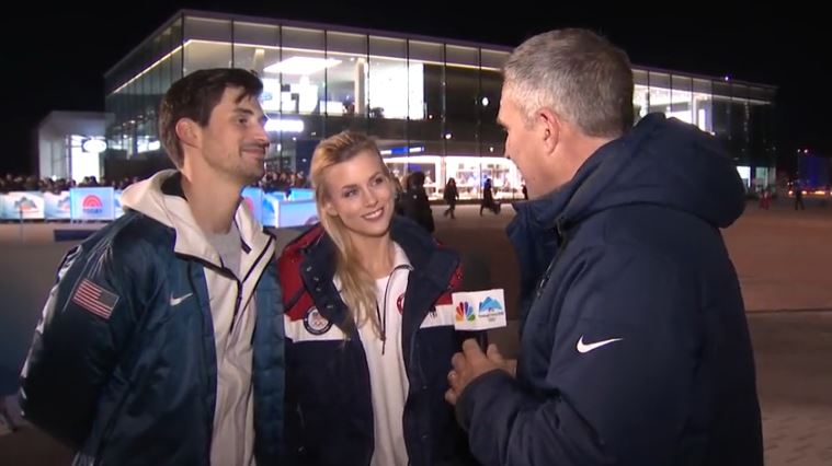 Ice dancers Madison Hubbell and Zach Donohue_703123