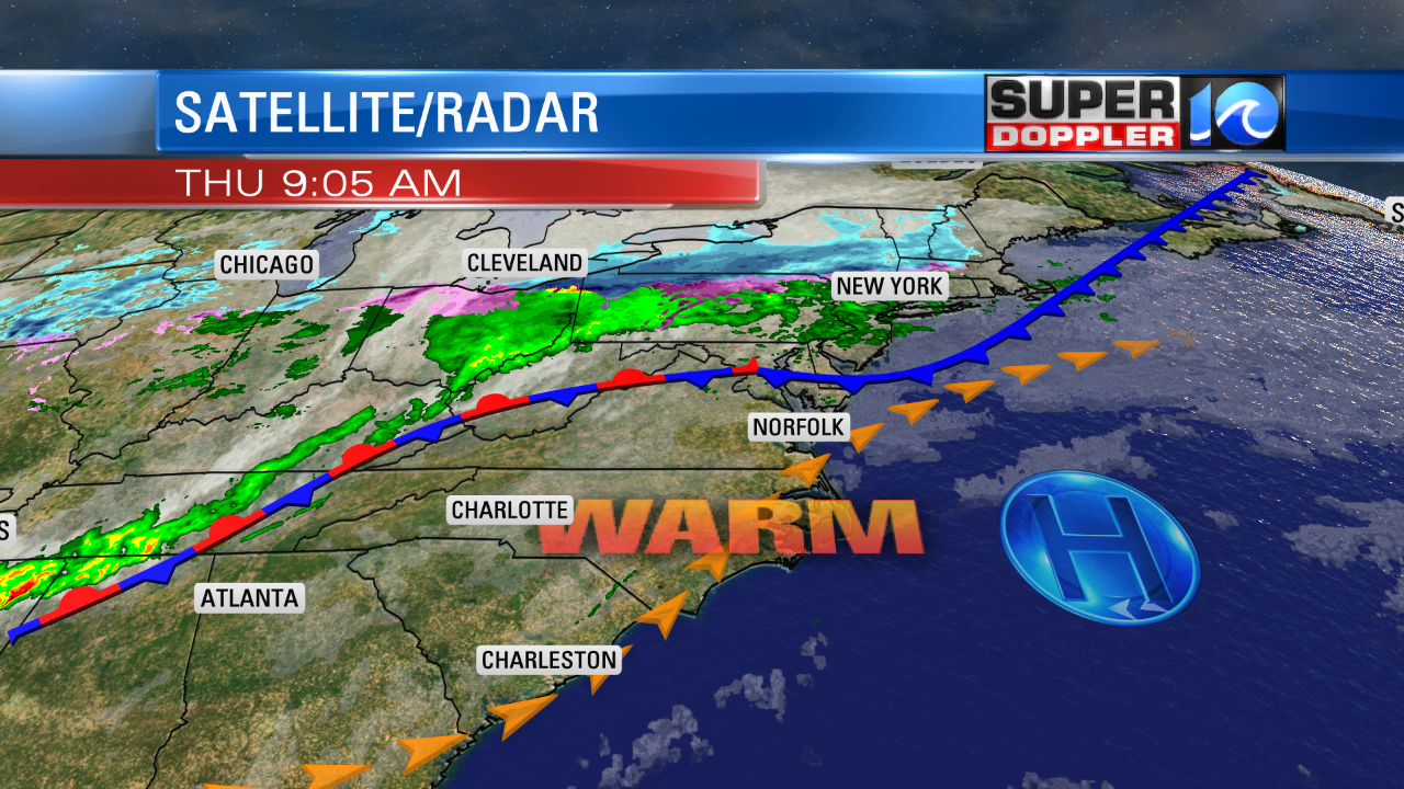 Regional Weather Map