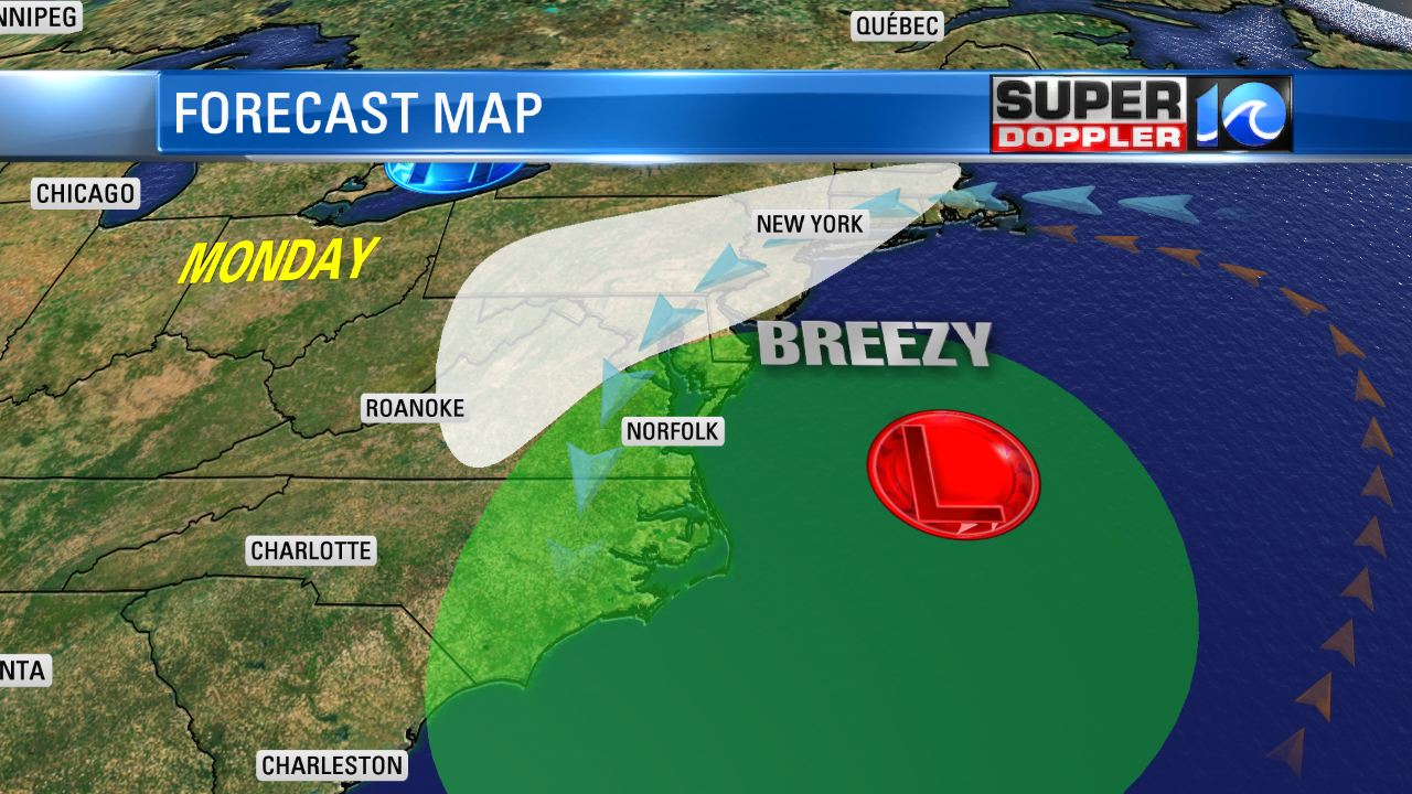 Monday's Forecast