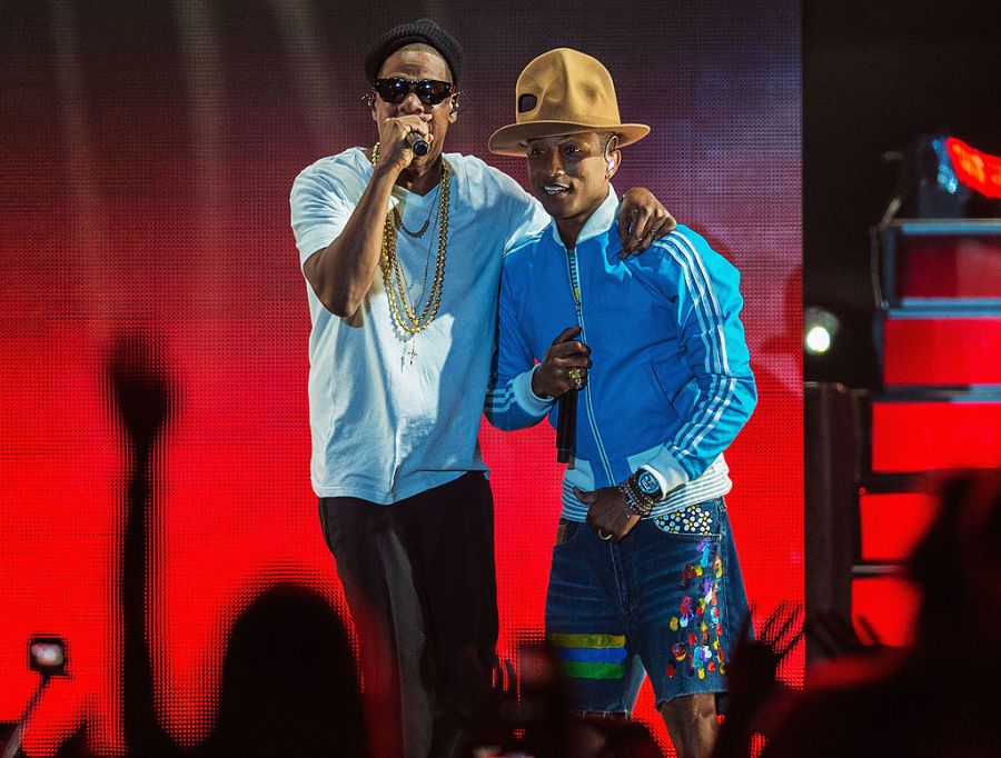 Pharrell and Jay Z