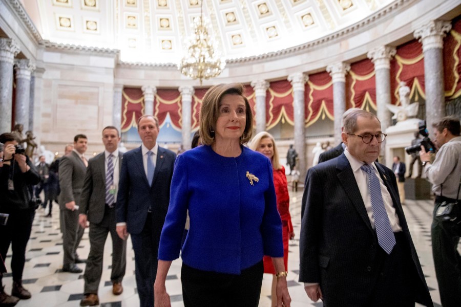 Jerrold Nadler, Adam Schiff, Carolyn Maloney, Nancy Pelosi