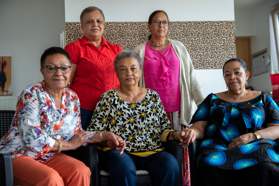 Noelle Verbeeken, Simone Ngalula, Monique Bitu Bingi, Marie-Jose Loshi, Lea Tavares Mujinga