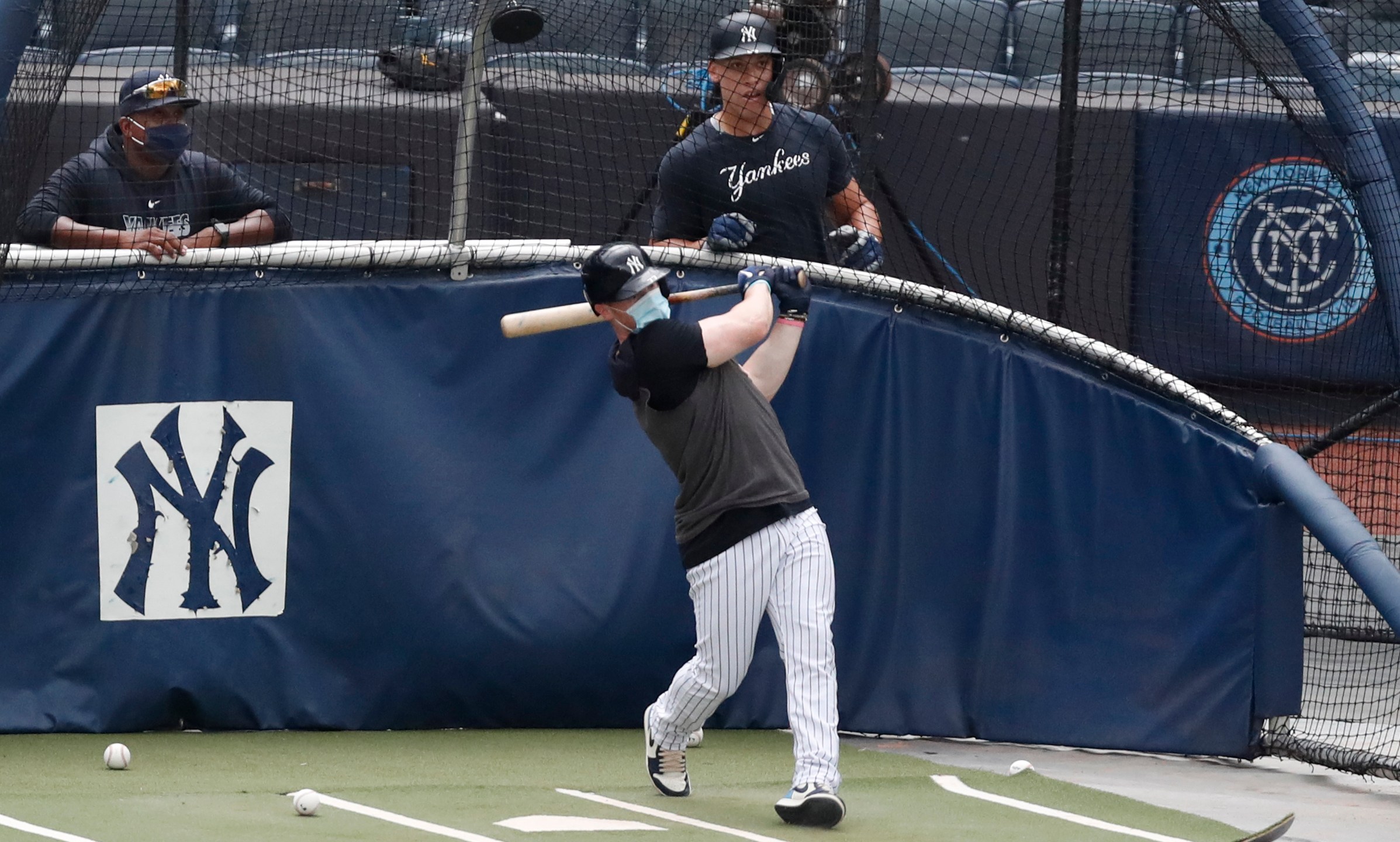 Marcus Thames, Clint Frazier, Aaron Judge