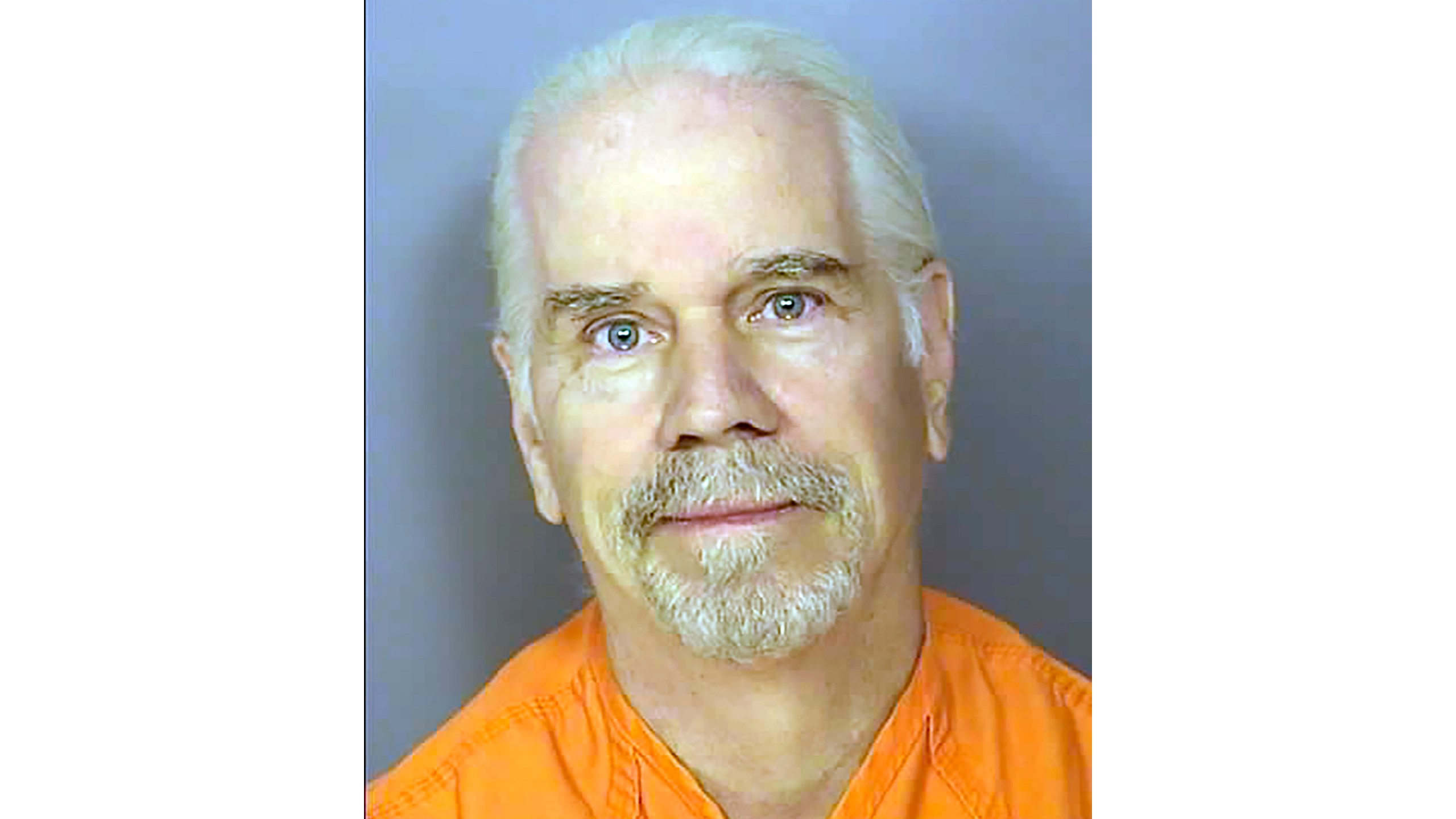 FILE - This image provided by the Horry County Sheriff's Office in Conway, S.C., shows Bhagavan "Doc" Antle, wild animal trainer featured in the popular Netflix series “Tiger King”, who has been convicted of wildlife trafficking in Virginia, the attorney general’s office announced Tuesday, June 20, 2023. Antle was accused of illegally buying endangered lion cubs in Frederick County, Va., for display and profit at his South Carolina zoo,. (Horry County Sheriff's Office via AP)