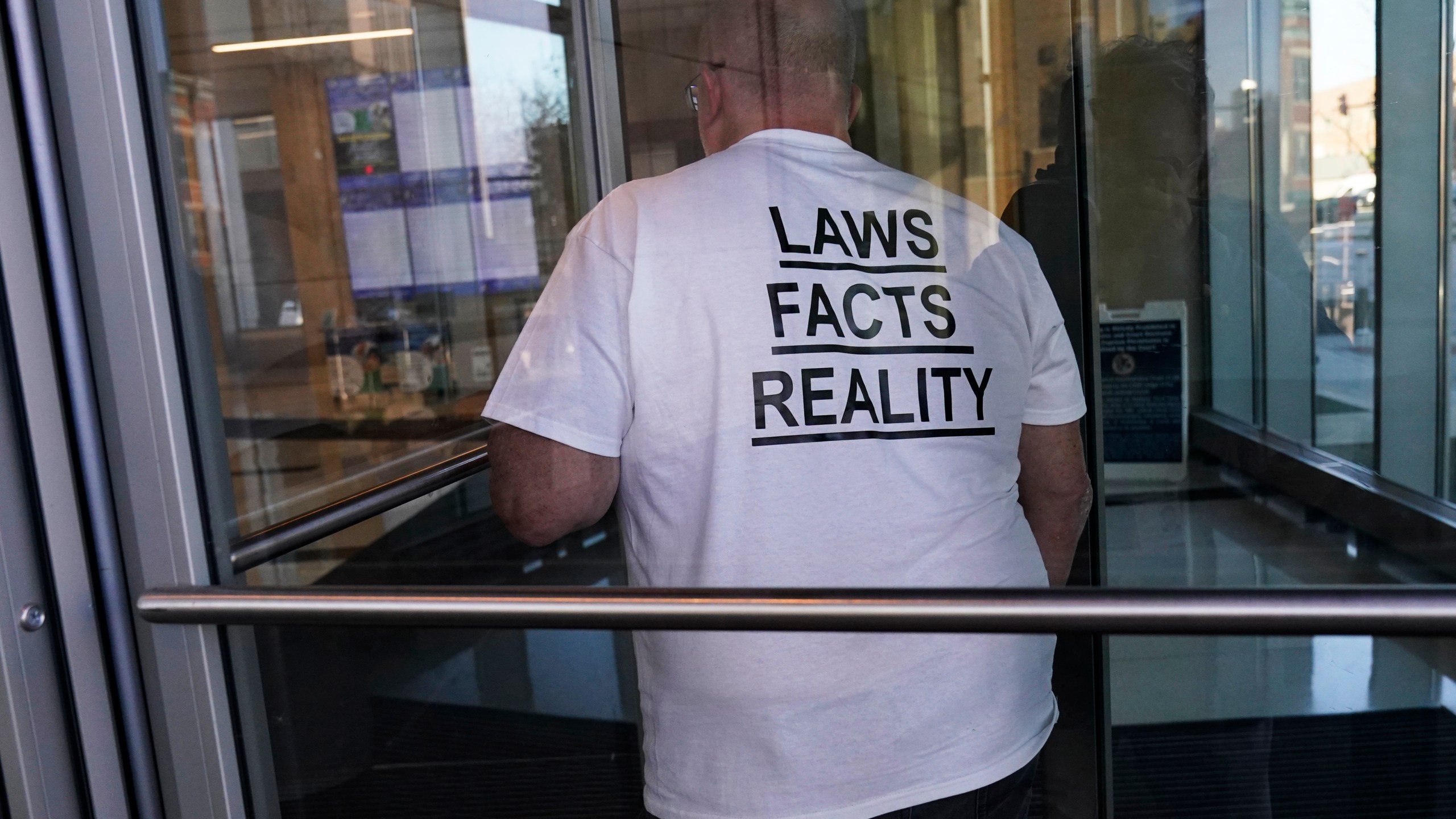 Robert E. Crimo Jr., arrives at the Lake County Courthouse, Wednesday, Nov. 15, 2023, in Waukegan, Ill. Crimo Jr. will serve 60 days in jail and two years of probation. (AP Photo/Nam Y. Huh)