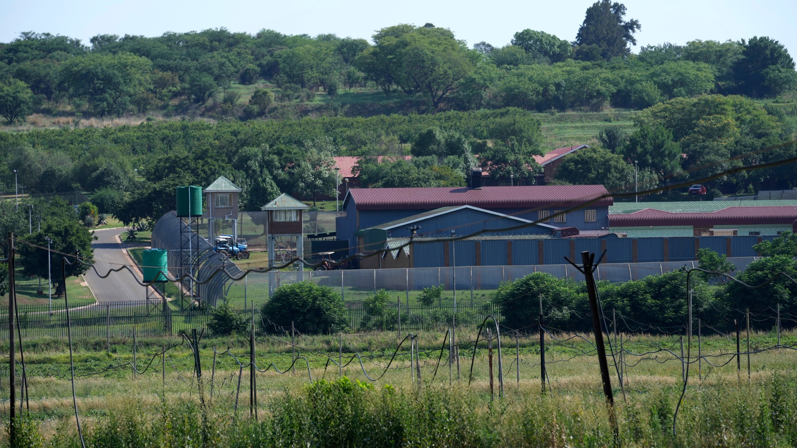 General view of the Atteridgeville Prison where Oscar Pistorius is being held, ahead of a parole hearing, in Pretoria, South Africa, Friday, Nov. 24, 2023. The double-amputee Olympic runner was convicted of a charge comparable to third-degree murder for shooting Reeva Steenkamp in his home in 2013. (AP Photo/ Tsvangirayi Mukwazhi)