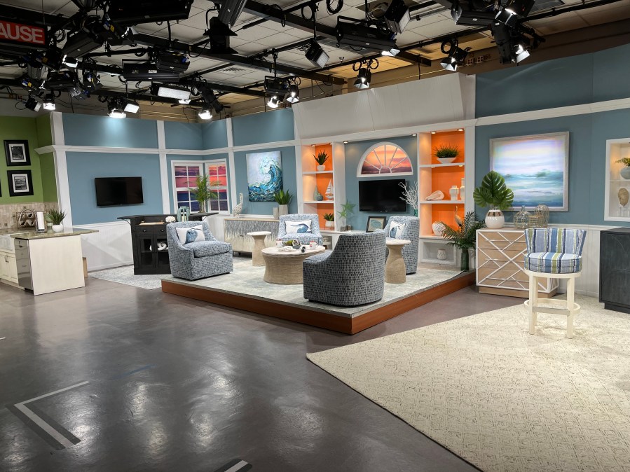 The set of The Hampton Roads Show