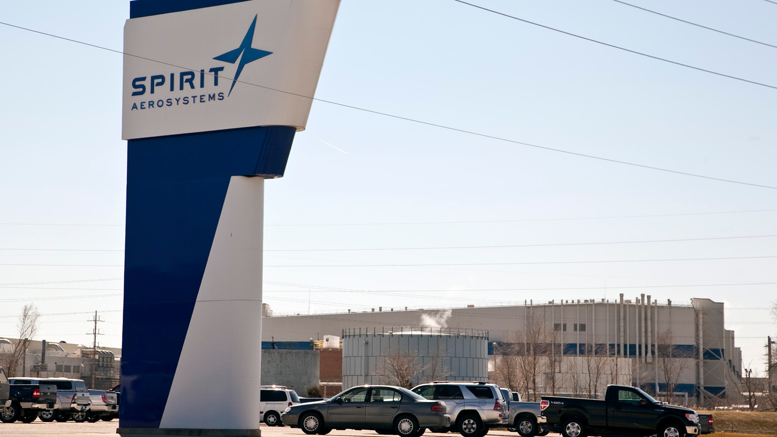 FILE - The Spirit AeroSystems sign is pictured, July 25, 2013, in Wichita, Kan. Boeing announced plans late Sunday, June 30, 2024, to acquire Spirit AeroSystems for $4.7 billion in an all-stock transaction for the manufacturing firm. (Mike Hutmacher/The Wichita Eagle via AP, File)