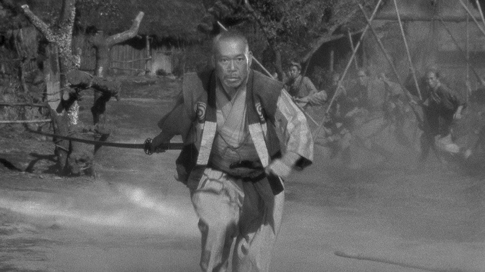 This image released by Janus Films shows Takashi Shimura in a scene from the 1954 film "Seven Samurai." (Janus Films via AP)
