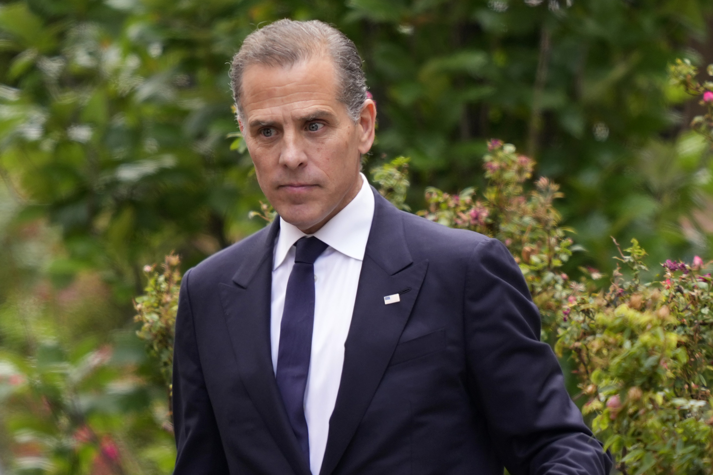 FILE - Hunter Biden departs from federal court June 11, 2024, in Wilmington, Del. (AP Photo/Matt Slocum)