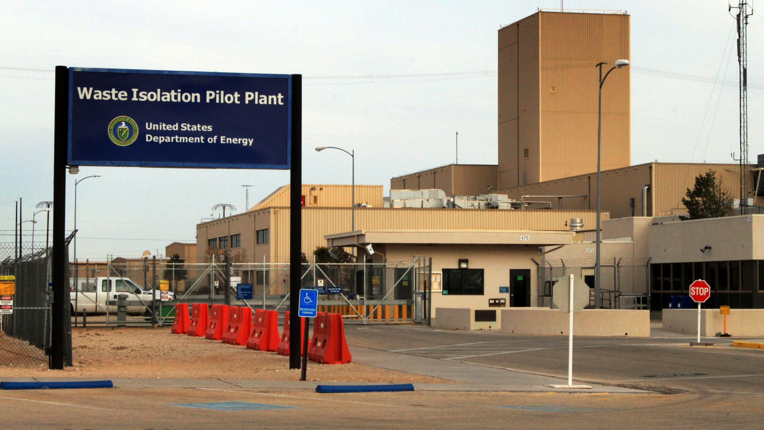 FILE - The Waste Isolation Pilot Plant is seen, March 6, 2014, near Carlsbad, N.M. (AP Photo/Susan Montoya Bryan, File)