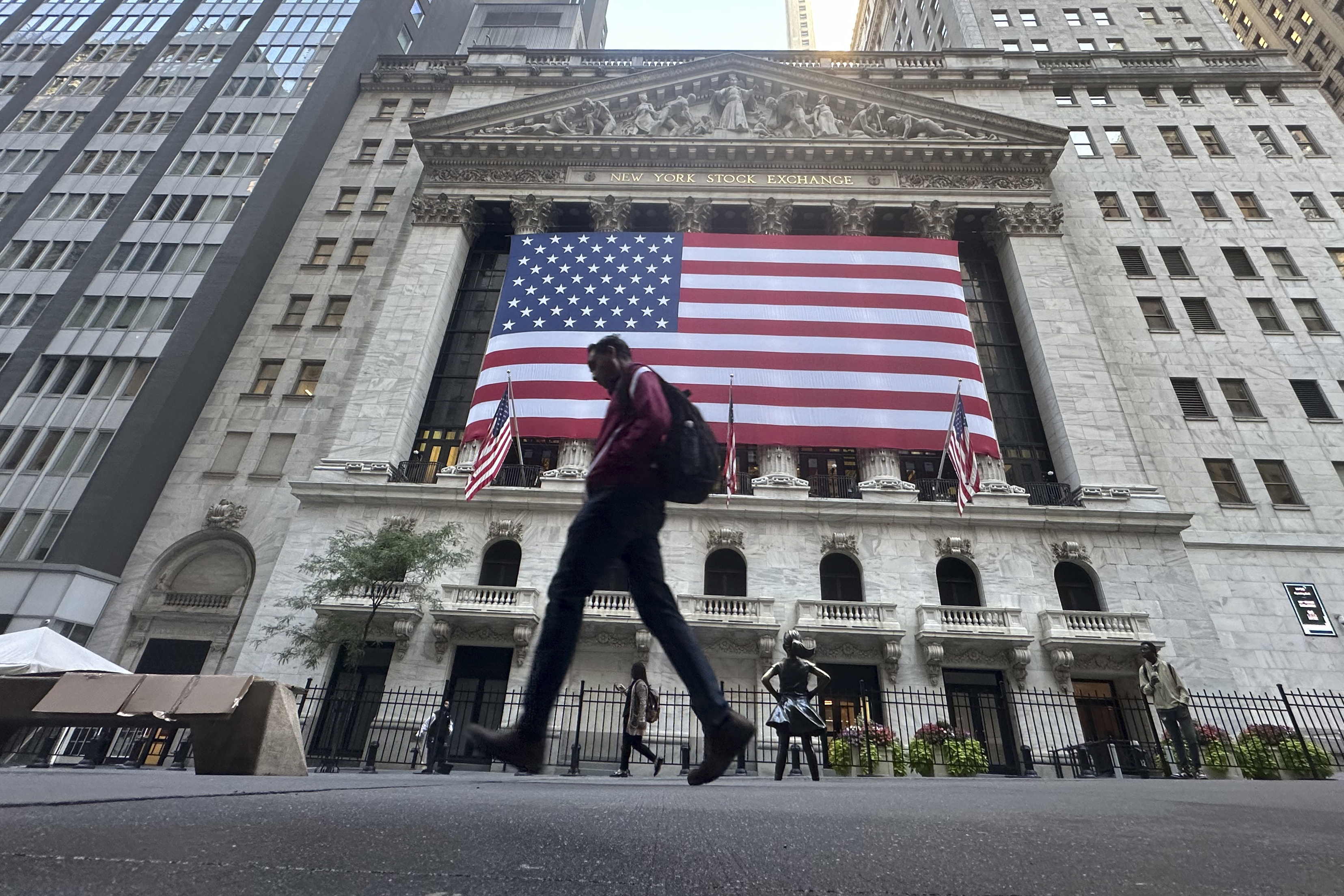 FILE - The New York Stock Exchange is shown on Sept. 10, 2024. in New York. (AP Photo/Peter Morgan, File)