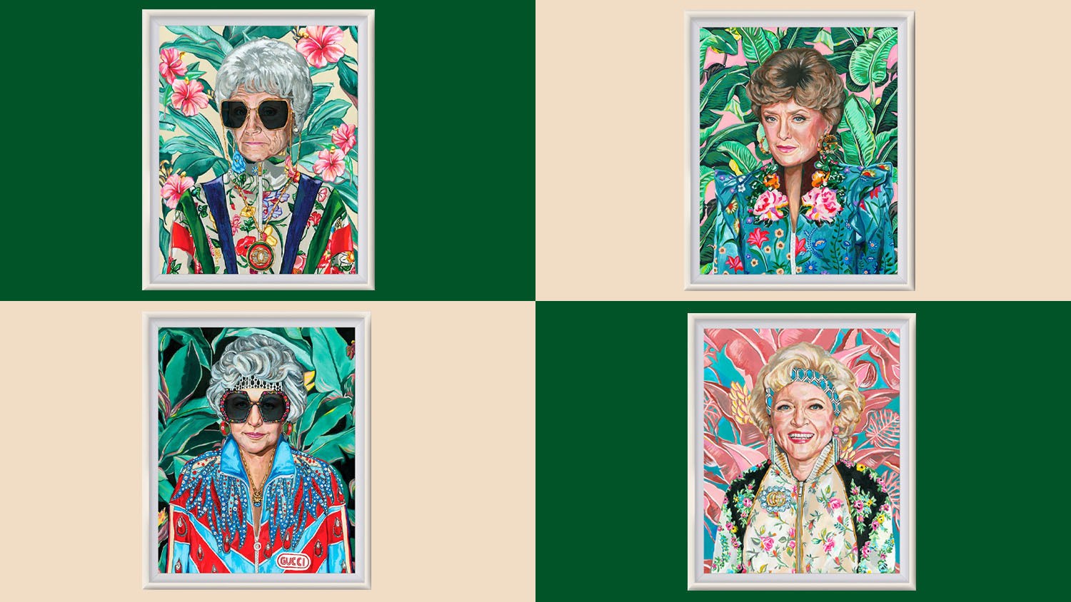 BestReviews illustration / These ‘Golden Girls’ portraits are the most perfect gift ever