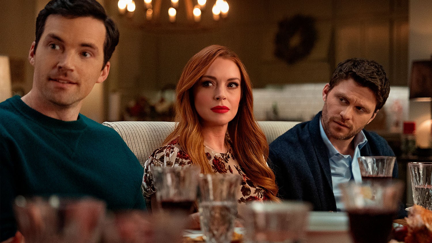 Netflix / Netflix’s holiday movie lineup includes Lindsay Lohan and a hot snowman