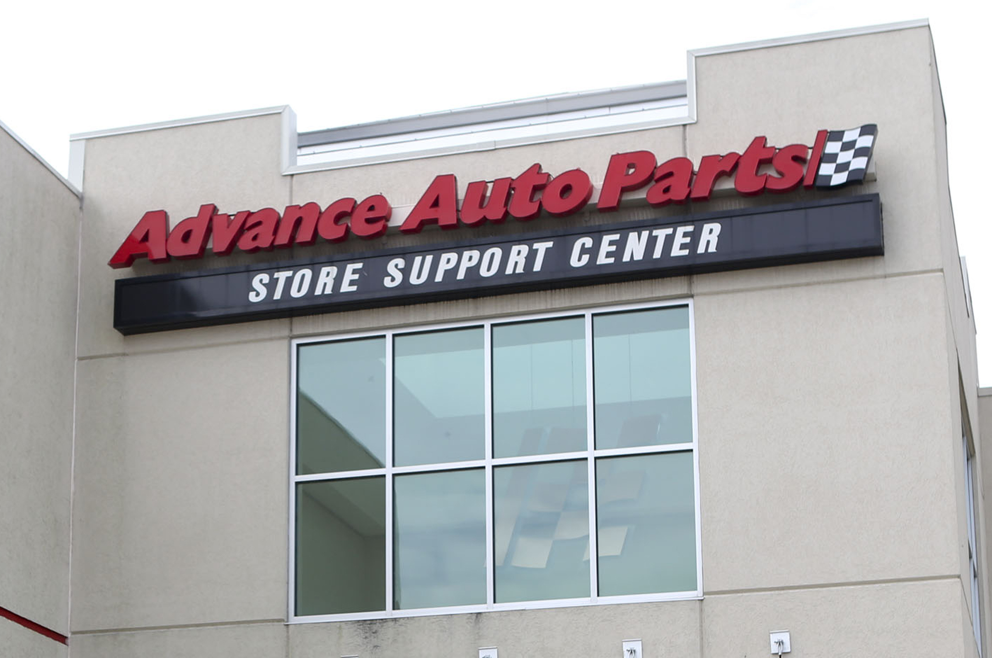 FILE - Advance Auto Parts headquarters, in Roanoke, Va., is shown, Oct. 16, 2013. (Stephanie Klein-Davis/The Roanoke Times via AP, File)