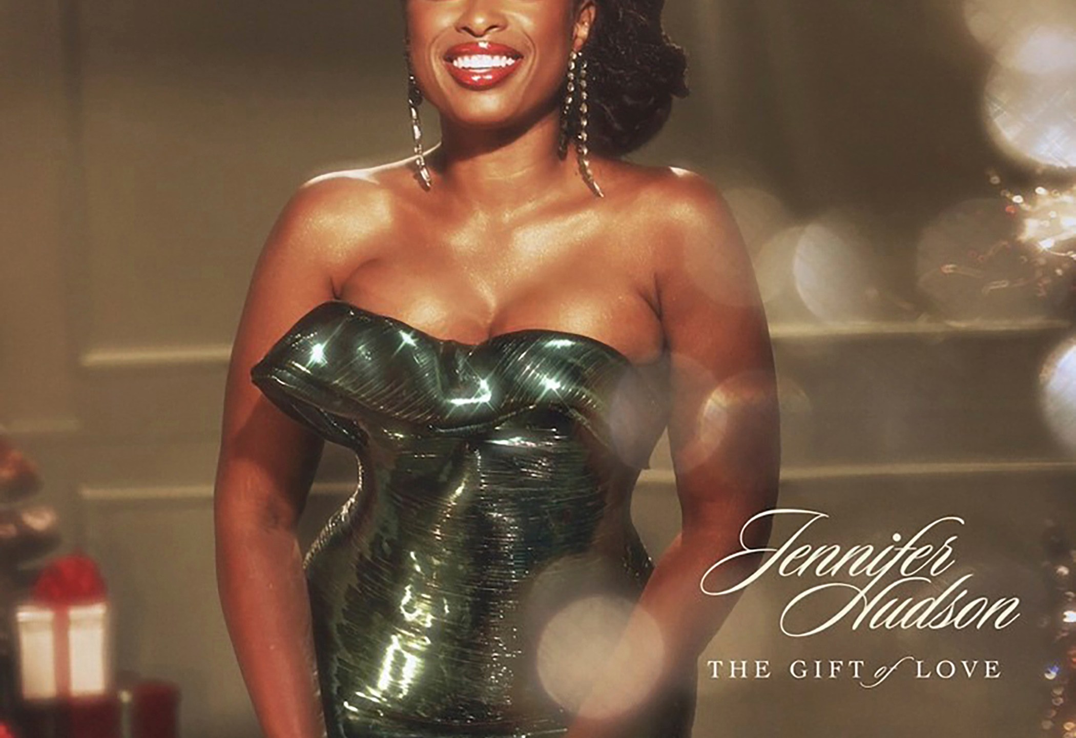 This album cover image released by Interscope Records shows "The Gift of Love" by Jennifer Hudson. (Interscope Records via AP)