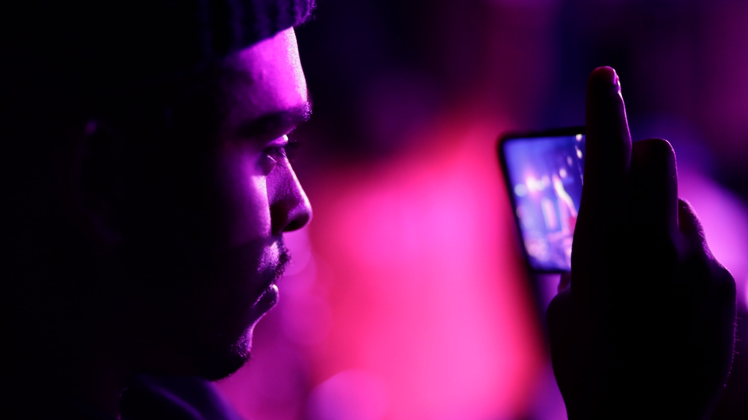 FILE -People watch a breaking competition hosted by Supreme Beingz at the Mercury Lounge, June 7, 2019, in New York.(AP Photo/Frank Franklin II, File)