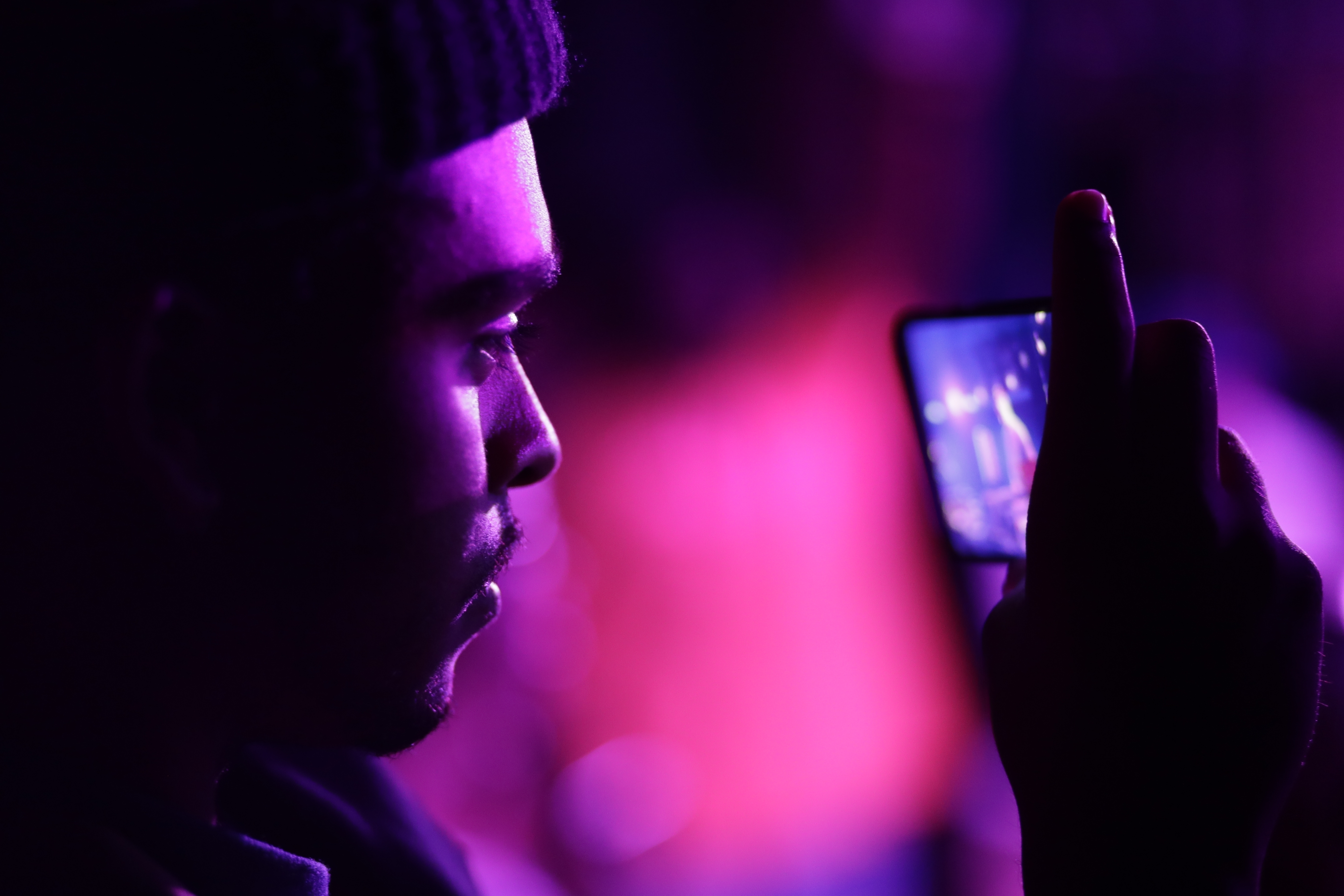 FILE -People watch a breaking competition hosted by Supreme Beingz at the Mercury Lounge, June 7, 2019, in New York.(AP Photo/Frank Franklin II, File)