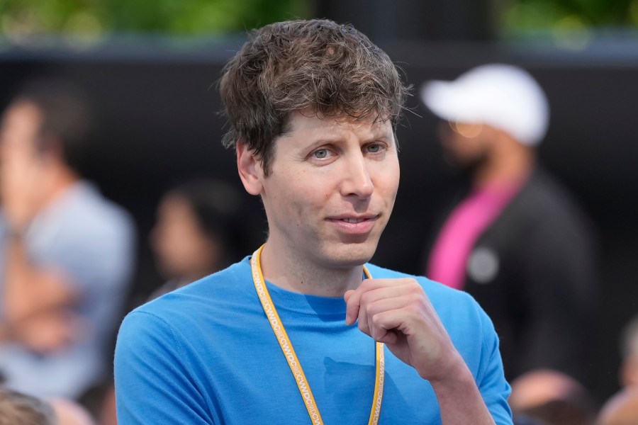 FILE - OpenAI CEO Sam Altman attends an Apple event announcing new products in Cupertino, Calif., June 10, 2024. (AP Photo/Jeff Chiu, File)