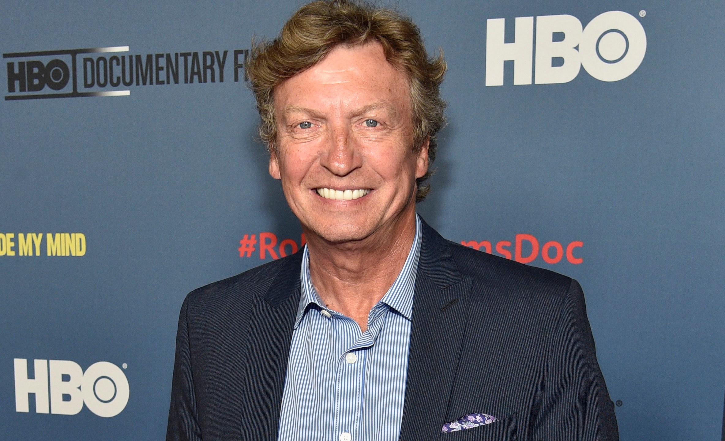 FILE - Nigel Lythgoe arrives at the Los Angeles premiere of "Robin Williams: Come Inside My Mind" on June 27, 2018. (Photo by Chris Pizzello/Invision/AP, File)