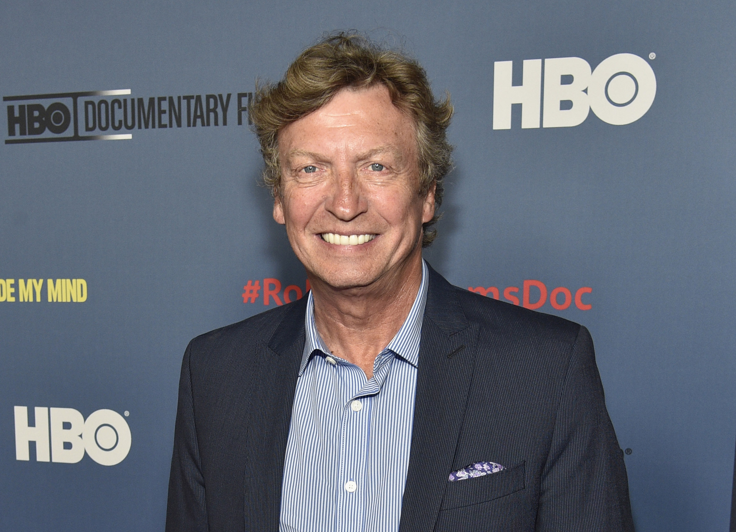 FILE - Nigel Lythgoe arrives at the Los Angeles premiere of "Robin Williams: Come Inside My Mind" on June 27, 2018. (Photo by Chris Pizzello/Invision/AP, File)