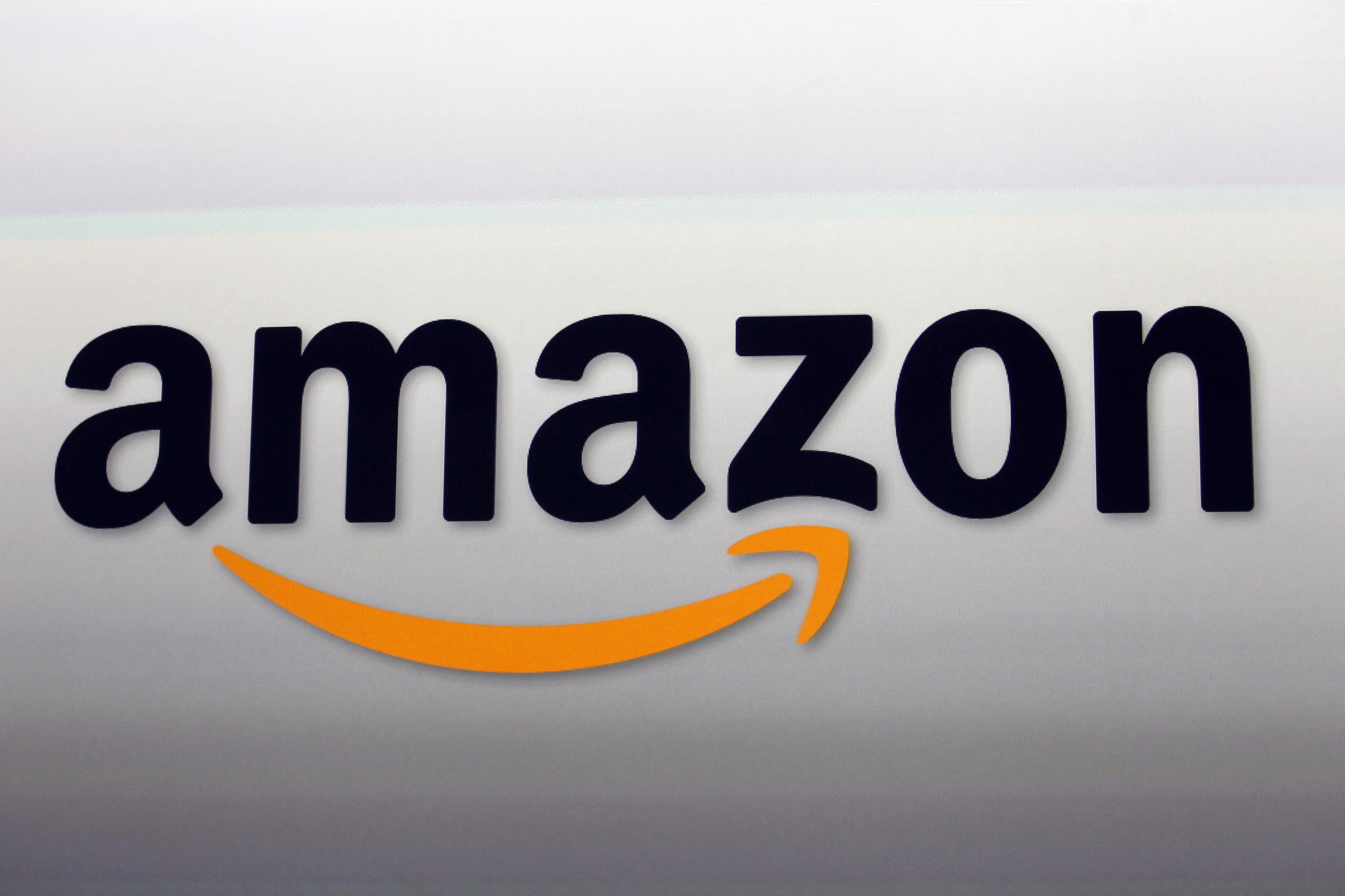 FILE - The Amazon logo is displayed, Sept. 6, 2012, in Santa Monica, Calif. (AP Photo/Reed Saxon, File)