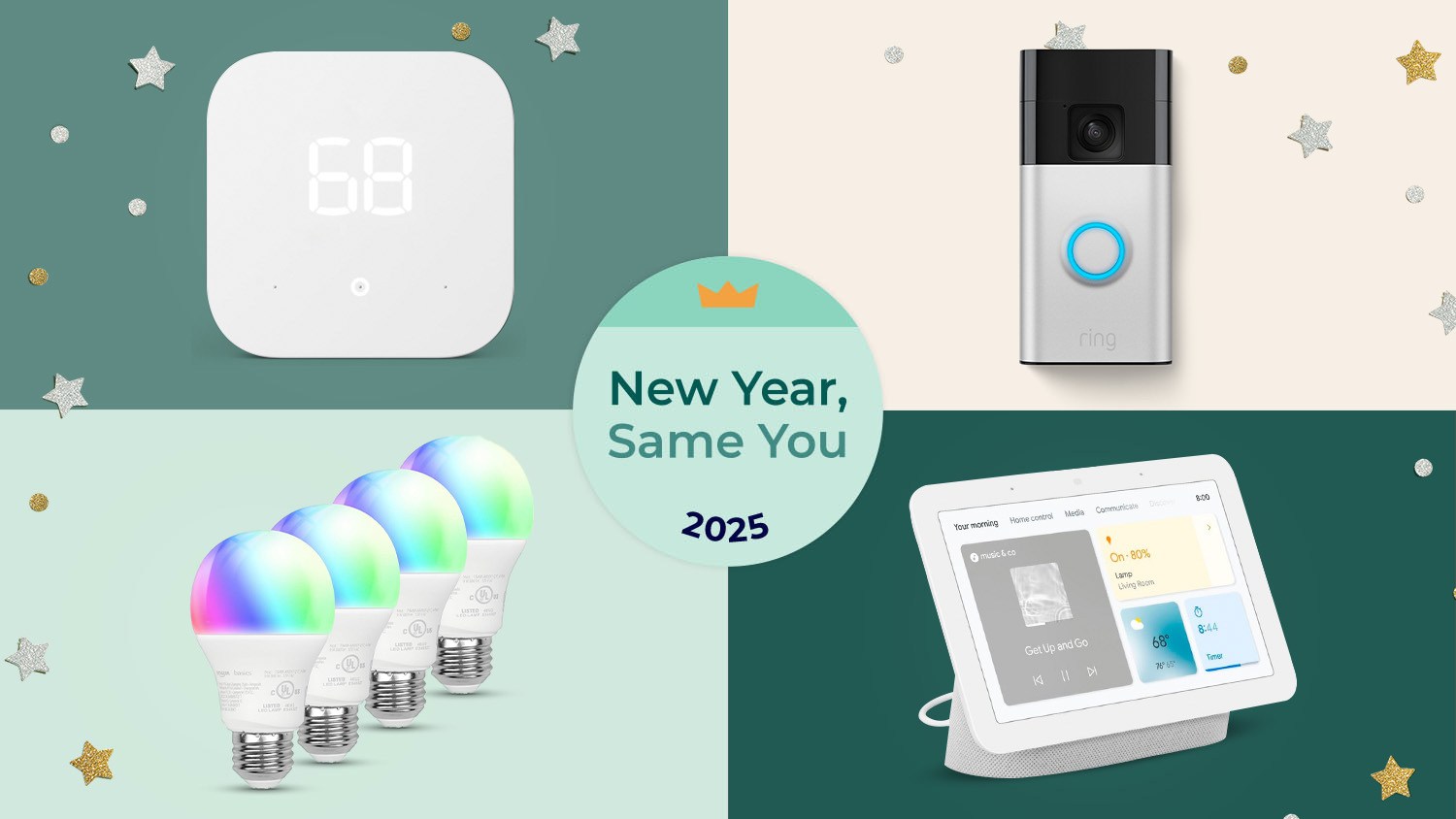 BestReviews illustration / New year, same you: Smart home upgrades because it’s time