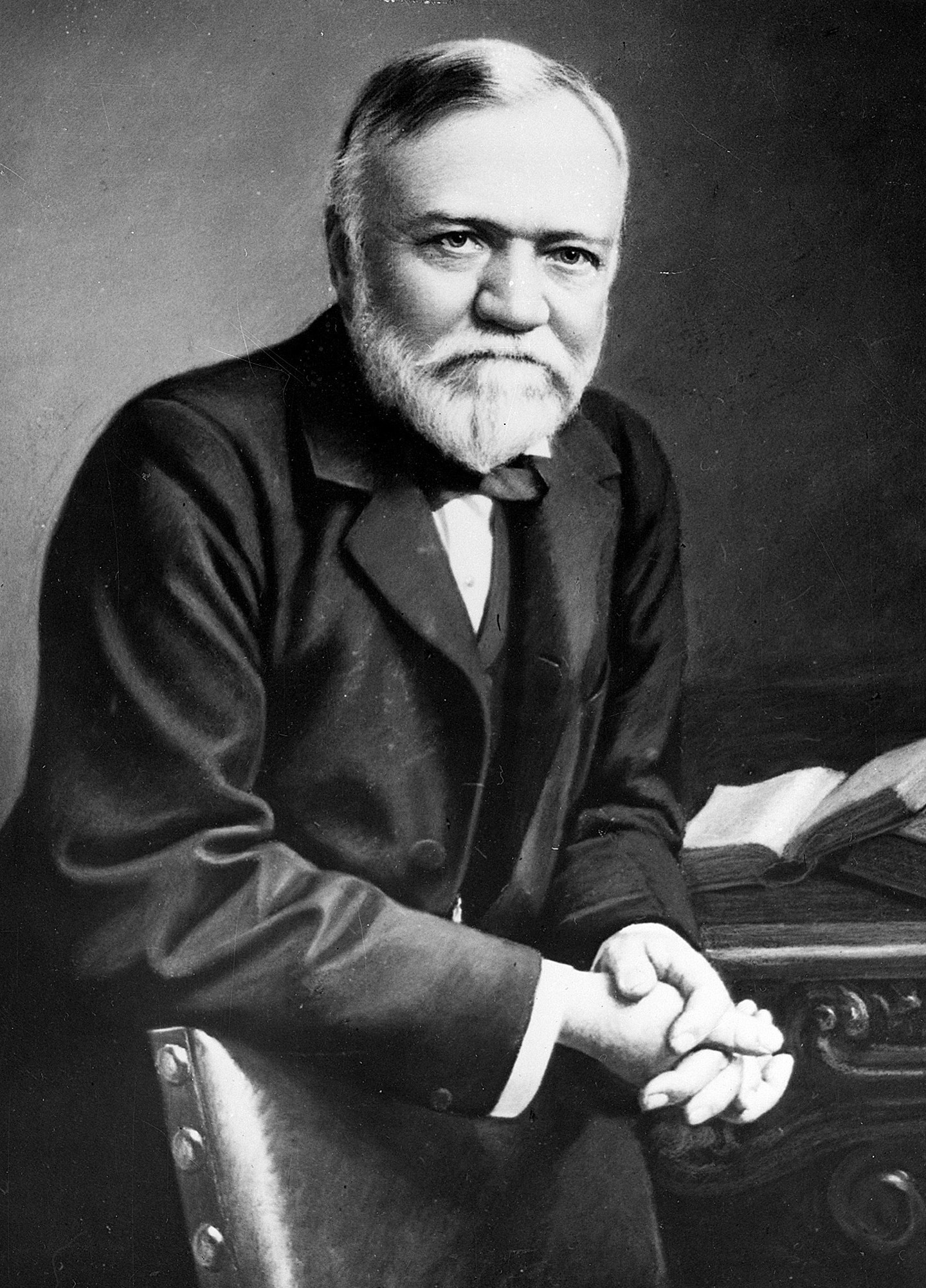 FILE - Industrialist and steel magnate Andrew Carnegie is seen in this undated photo. (AP Photo, File)