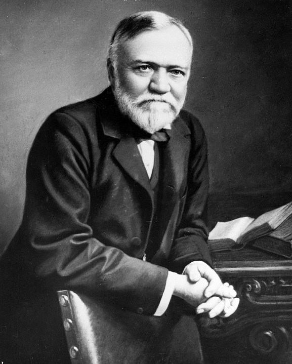 FILE - Industrialist and steel magnate Andrew Carnegie is seen in this undated photo. (AP Photo, File)