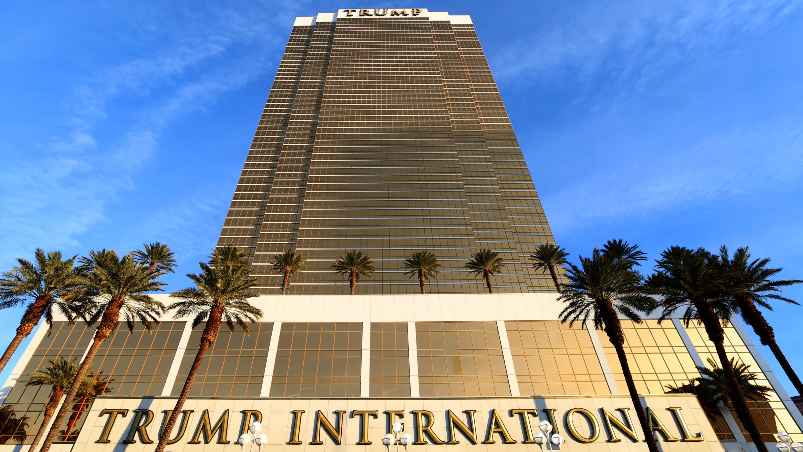 The Trump International Hotel is seen Thursday, Jan. 2, 2025, in Las Vegas. (Bizuayehu Tesfaye/Las Vegas Review-Journal via AP)