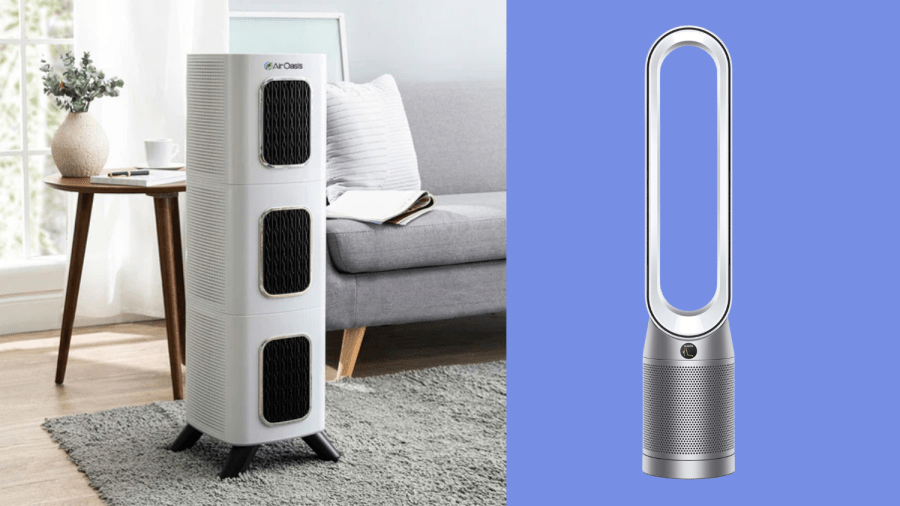 Air Oasis/Dyson / Best air purifiers to protect yourself from wildfire smoke at home