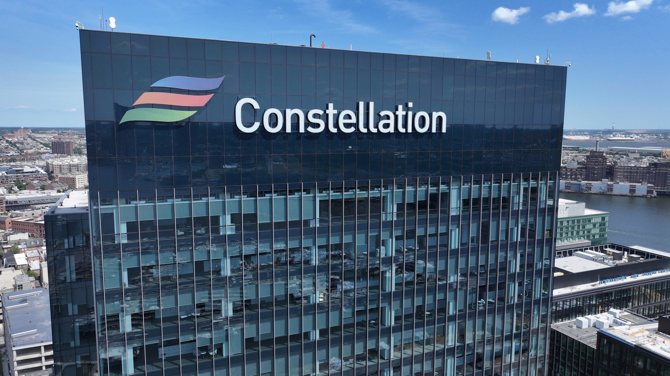 This undated photo provided by Constellation shows the Constellation Headquarters Building in Baltimore. ( Constellation via AP)