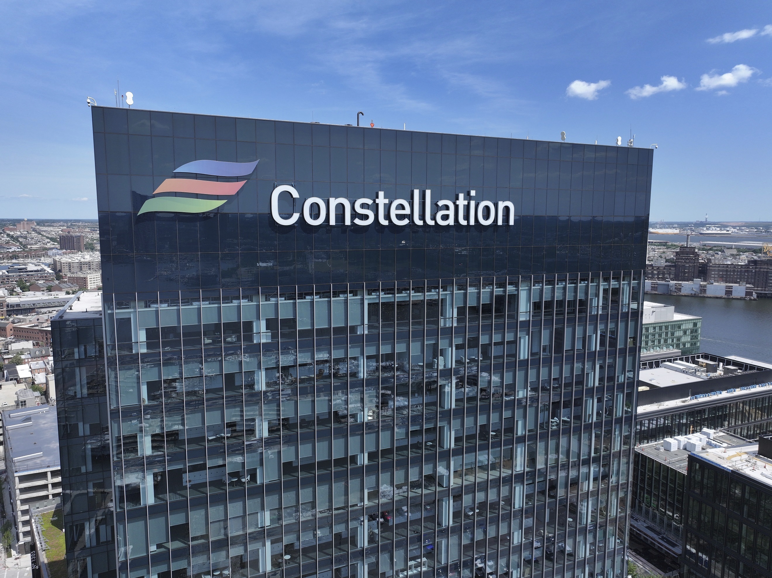 This undated photo provided by Constellation shows the Constellation Headquarters Building in Baltimore. ( Constellation via AP)