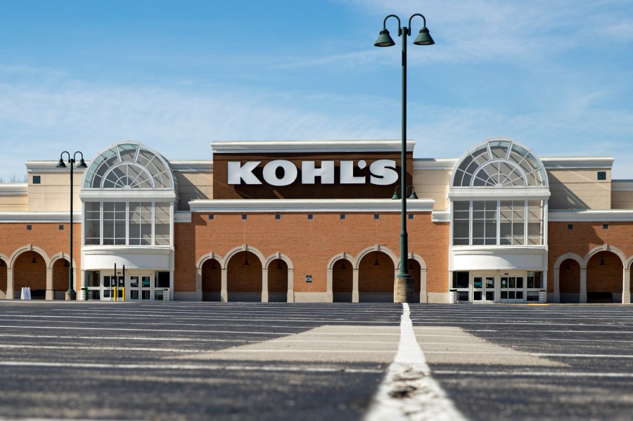 FILE - A Kohl's store is shown in Indianapolis, Thursday, April 2, 2020. (AP Photo/Michael Conroy, File)