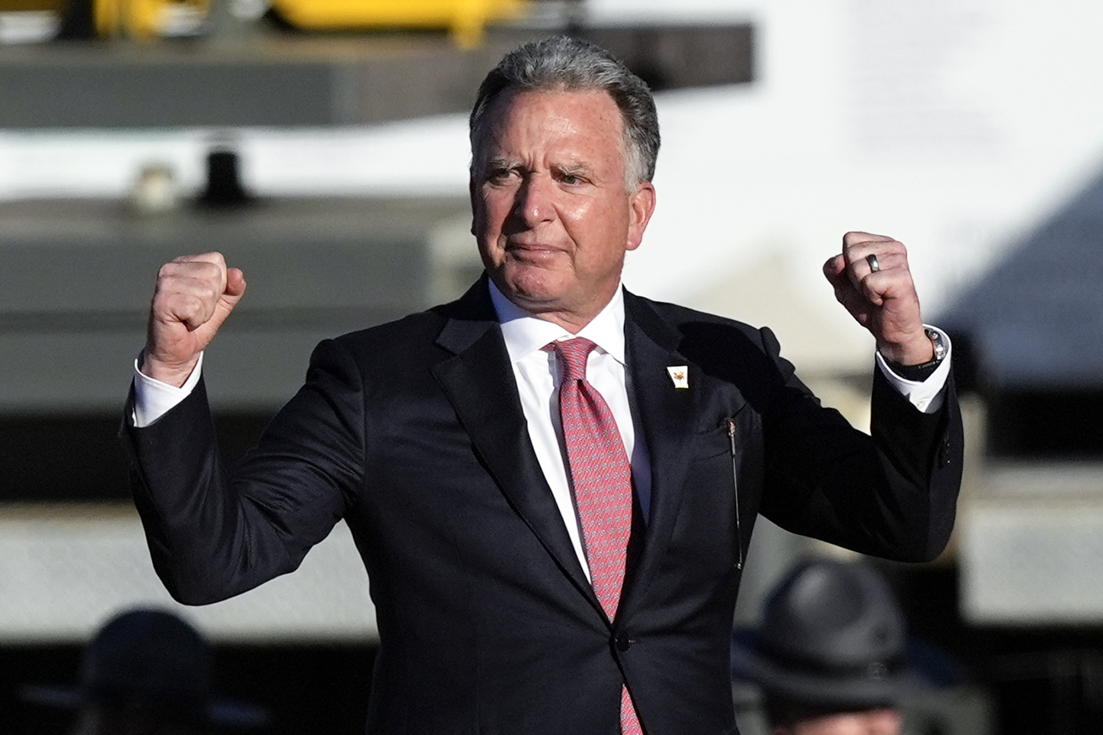 FILE - Steve Witkoff arrives at a campaign rally for Republican presidential nominee former President Donald Trump at the Butler Farm Show, Oct. 5, 2024, in Butler, Pa. (AP Photo/Julia Demaree Nikhinson, File)